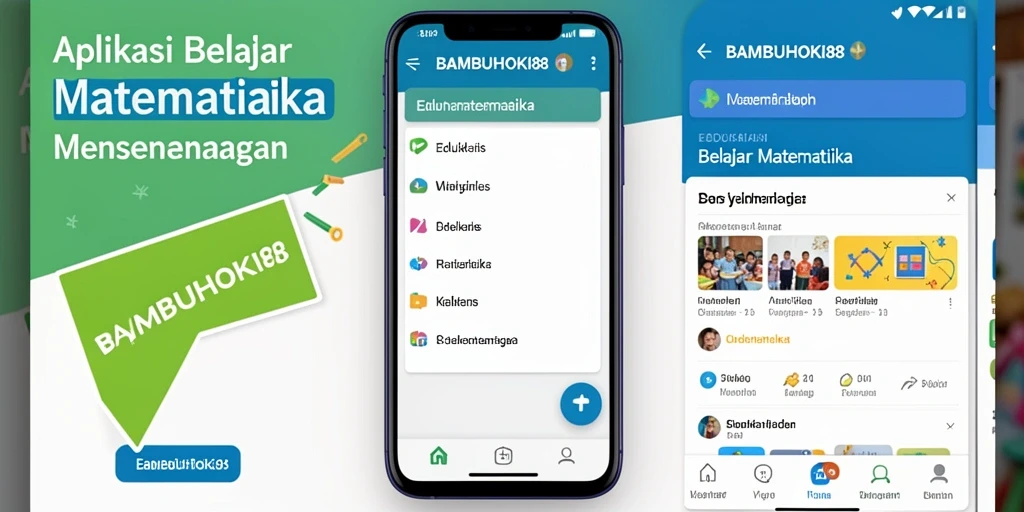 Tampilan antarmuka aplikasi <strong>BAMBUHOKI88</strong> yang menarik untuk belajar matematika.