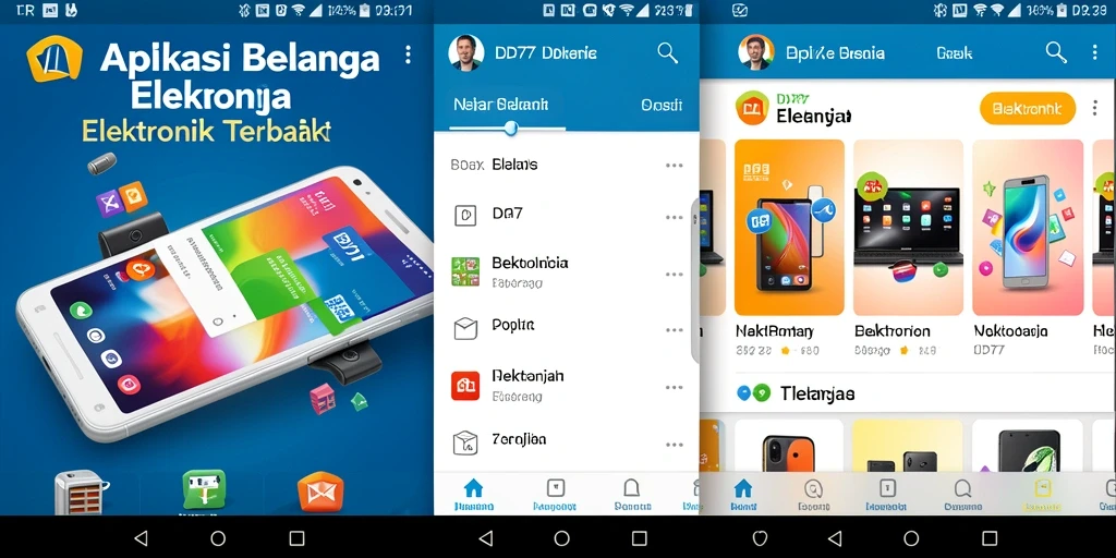 Tampilan antarmuka IDR77 yang modern dan intuitif.