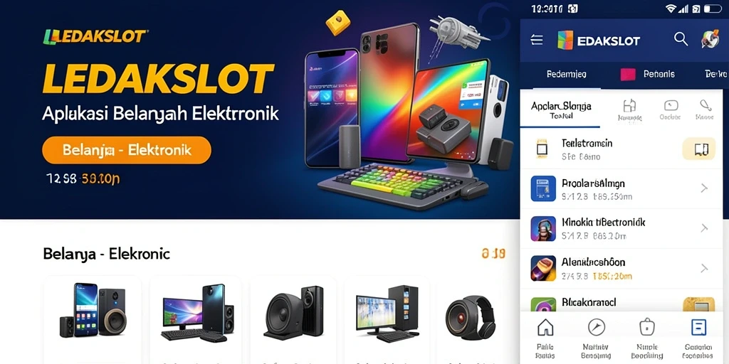 Tampilan antarmuka pengguna aplikasi LEDAKSLOT yang sederhana dan fungsional.